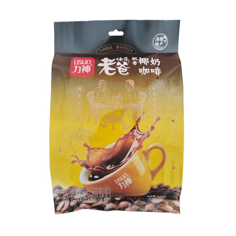 力神海南速溶咖啡粉传统炭烧
