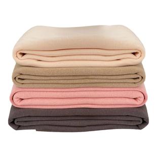 喵爸喵妈天鹅绒大卫衣布料加厚保暖纯色卫衣绒外套运动衣裤面料