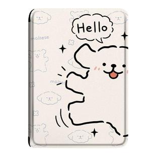 线条小狗电子书保护套适用掌阅ireadera6青春版a6可爱c6/smart3女Light2/Pro悦享版电纸书汉王clear6阅读器壳