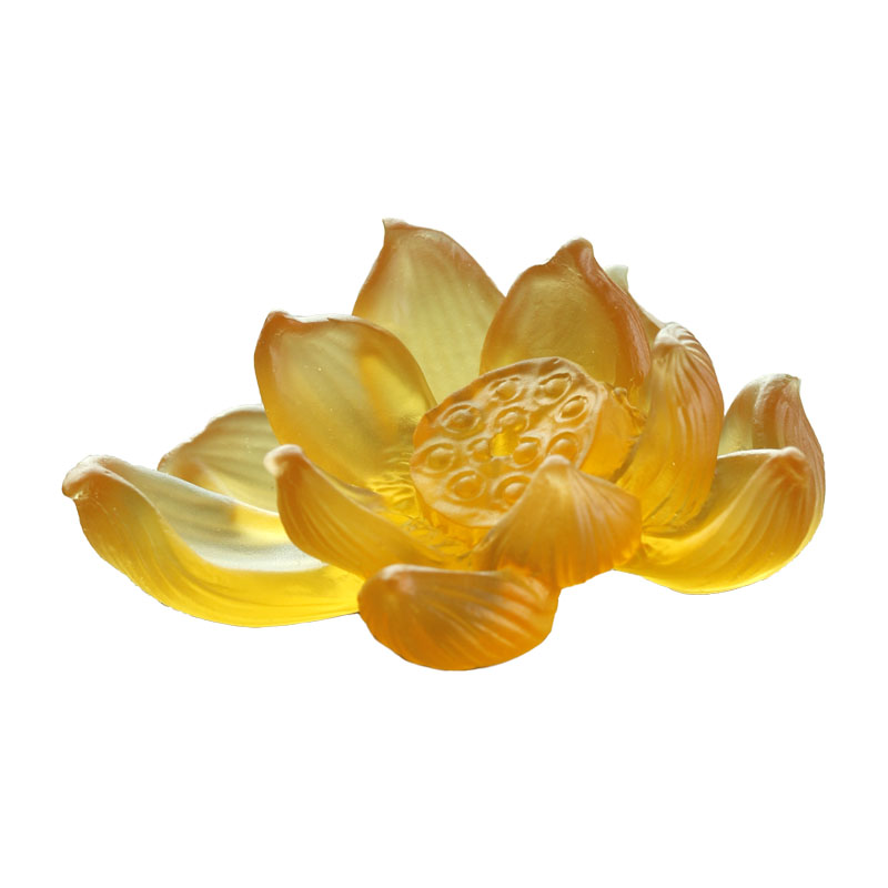 珍悦古法琉璃仿古中式莲花线香插