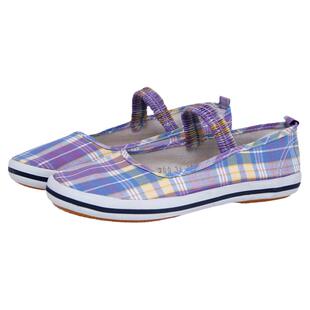 女士拉带布鞋女老北京官方旗舰店正品中老年人圆口平底平跟女鞋夏