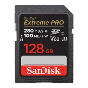 闪迪SD卡V30V60V90等级128G/256G/512G至尊超极速存储卡单反内存