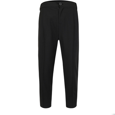 休闲宽松明线九分二代eugene西裤