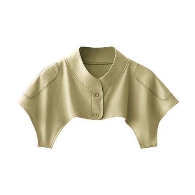 十月结晶家居服上衣披肩坎肩