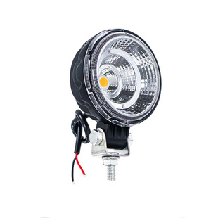 电动车摩托车led车灯泡超亮12V80V外置大灯三轮电瓶车强光前照灯