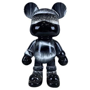 爆款流体熊现货秒发原创手绘设计个性潮玩摆件送礼收藏高颜值必入