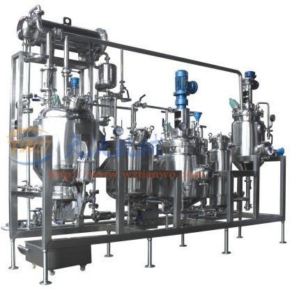 200l实验型中草药提取浓缩机组，提取浓缩设备 中药提取设备