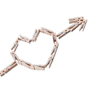 酒吧灵魂创意个性七色鸡尾酒装饰物装饰夹小夹子照片夹木夹收纳夹