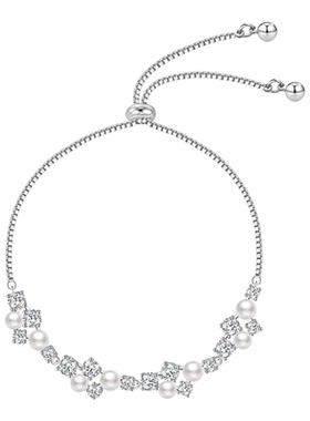 阿吉豆珍珠手链轻奢手串女款首饰