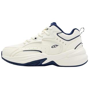 乔丹源生加绒保暖休闲鞋女棉鞋2025冬季新款高帮皮面防水老爹鞋子