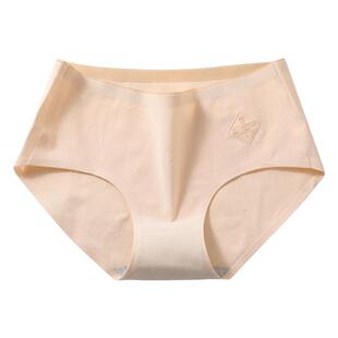浪莎纯棉内裤女秋冬薄款2026新款中低腰女生无痕性感三角女士内裤