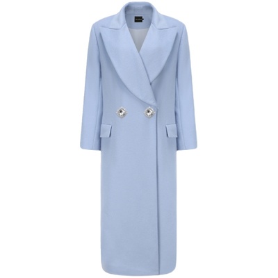 宽松直筒优雅百搭翻领西装大衣