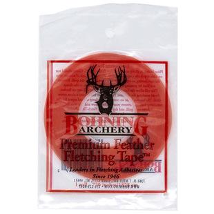 进口博宁螺旋羽双面胶射箭羽毛粘羽粉色胶条反曲弓旋转箭羽胶带