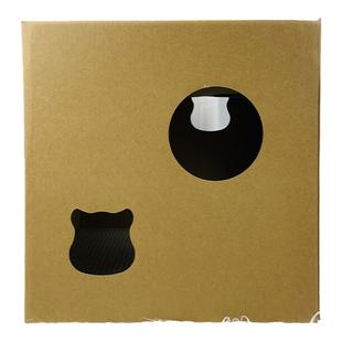 四季猫窝纸箱猫窝猫抓板一体纸盒子猫窝猫咪纸箱屋猫房猫咪躲避屋