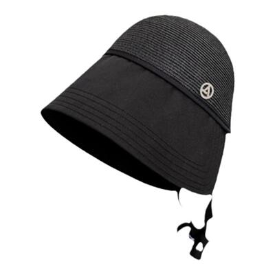 草帽出游韩版女夏季大檐拼接