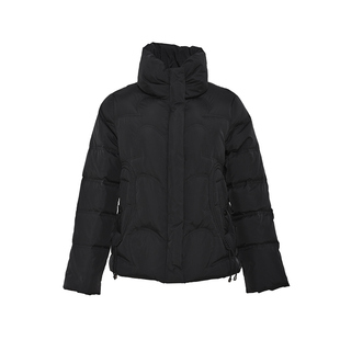 【门店同款】海尔曼斯秋冬新款短款轻盈羽绒服黑色宽松外套女