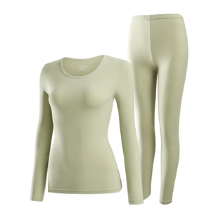 俞兆林保暖内衣女士2025款秋衣打底内穿冬季无痕修身纯色打底长袖