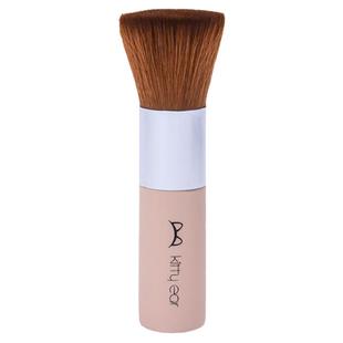 kittyear凯黛儿短款粉底刷粉色人造纤维美妆刷上妆服帖易上手