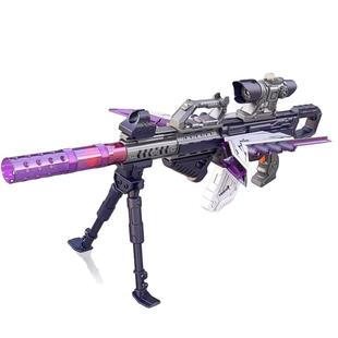 网红儿童电动软弹枪自动连发拼装M416仿真抛壳玩具枪男孩生日礼物