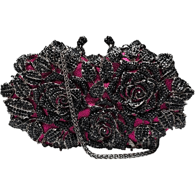 简瑞吉娜轻奢水钻晚宴手拿包