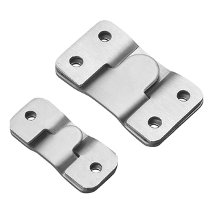 山字挂扣连接件沙发链接固定扣防移位二合一隐形承重家具五金配件