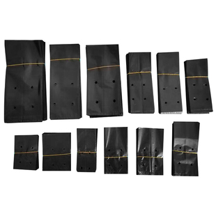 育苗袋槟榔咖啡黑色塑料育苗袋树苗瓜果一次性营养袋百香果种植袋