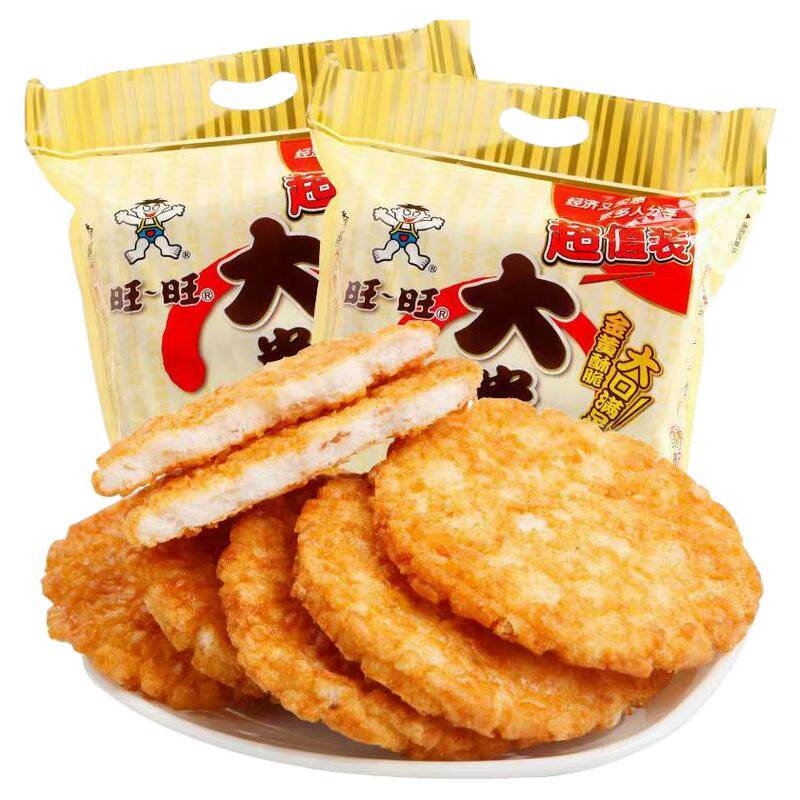 旺旺大米饼400g休闲零食