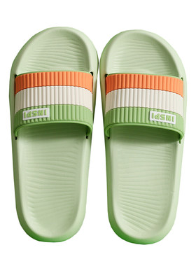 休闲情侣轻便柔软防滑浴室凉拖鞋