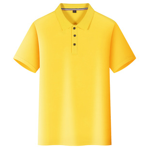 冰丝速干短袖运动POLO衫定制logo男女夏装排汗工作服网眼翻领T恤