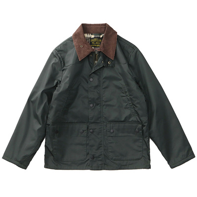 秋冬夹棉款复古油蜡夹克外套