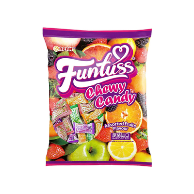马来西亚进口欢特思水果软糖芒果黑加仑番石榴味袋装解馋糖果零食