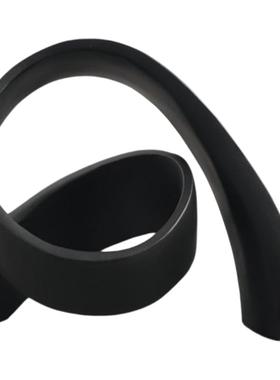 现代简约抽象雕塑艺术飘带摆件