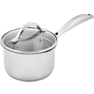 不锈钢小奶锅家用不粘无涂层炖锅