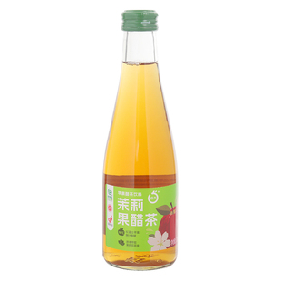 绿杰茉莉果醋茶饮料95%果汁280ml*6瓶装0代糖0脂肪茶饮料酸爽解腻