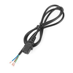 CCC认证环保纯铜三孔单品字尾插头电线电脑主机电饭锅煲3芯电源线