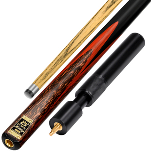 老款奥秘台球杆小头杆桌球杆斯诺克杆通杆官方旗舰店地狱红唇