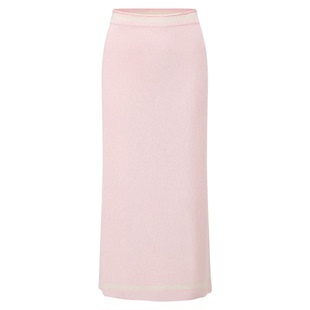 SWAYING/KINT 设计师品牌 25秋冬新品 羊绒混纺直筒半裙 SOLSOL