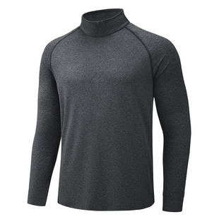 SHEEP RUN 美利奴羊毛长袖半高领衫 吸湿排汗透气运动T恤速干纯色