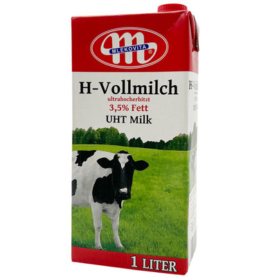 波兰进口全脂纯牛奶餐饮奶茶咖啡