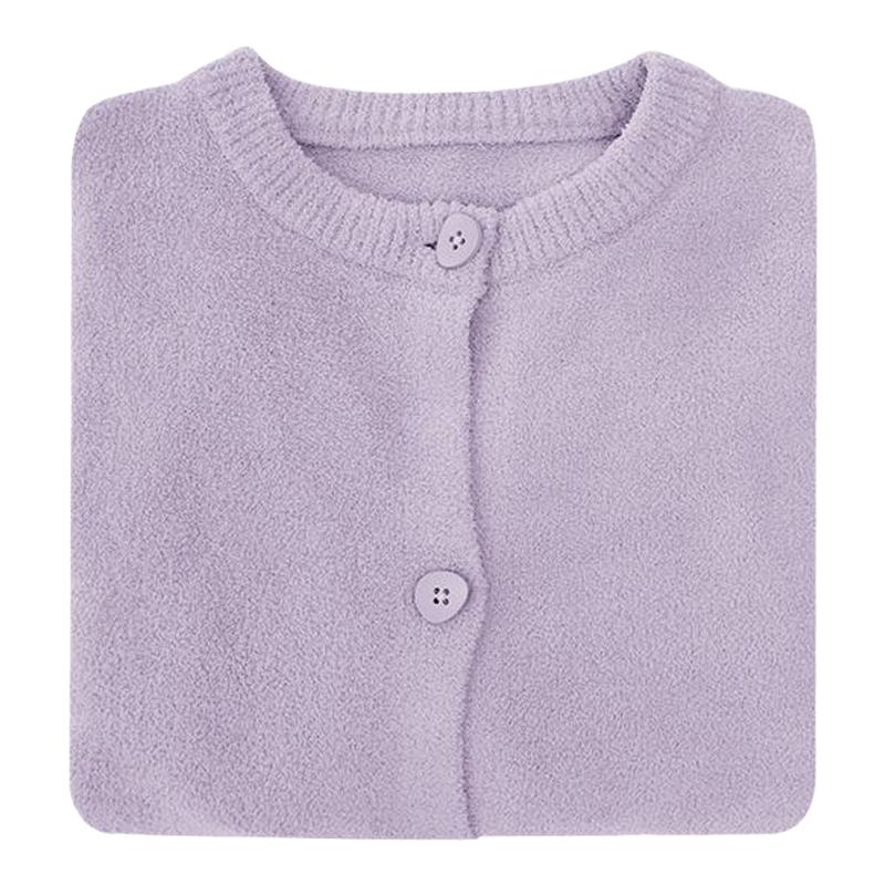 MAMILINE暖绒超软睡衣女家居服半边绒孕妇睡衣月子服套装秋冬加厚