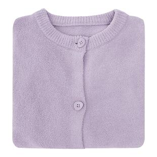 MAMILINE暖绒超软睡衣女家居服半边绒孕妇睡衣月子服套装秋冬加厚