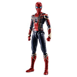 有货万代 SHF 钢铁蜘蛛侠 蜘蛛侠3：英雄无归 可动 手办模型