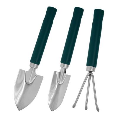 松土小耙子家用专用工具园艺神器三件套小铲子小型盆栽植物钉耙