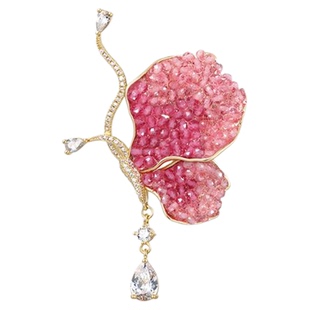 shes茜子耀我宣言璀璨精致优雅蝴蝶胸针香薰精油刮痧板套装礼盒女