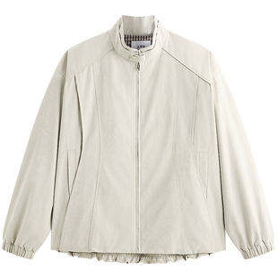 【商场同款】太平鸟男装夹克26春季新款宽松立领外套 B2BCG111P