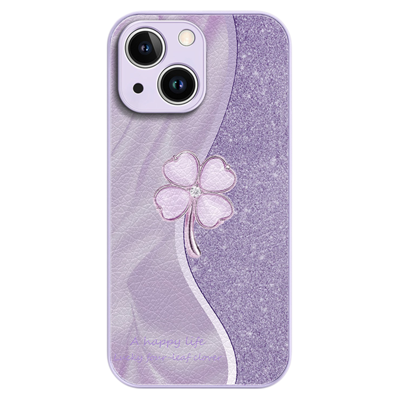 四叶草形适用iPhone13手手机保护套/壳