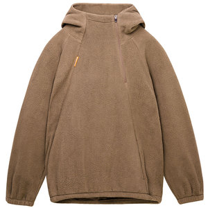 肌肉狗 运动卫衣男冬季双面摇粒绒保暖训练健身服立领连帽套头衫