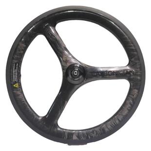 CARBOMANIA卡本仙碳纤维轮组349适用大行折叠自行车碳封闭轮碟刹