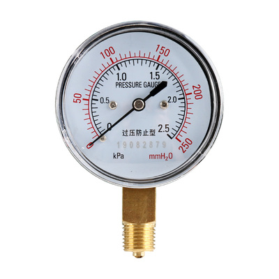 YE系列膜盒压力表真空负压微压表