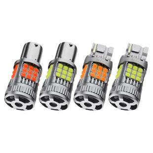 汽车LED转向灯1156T20防频闪解码带风扇21W刹车灯36SMD3030led灯